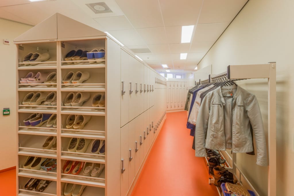 Wand garderoberekken