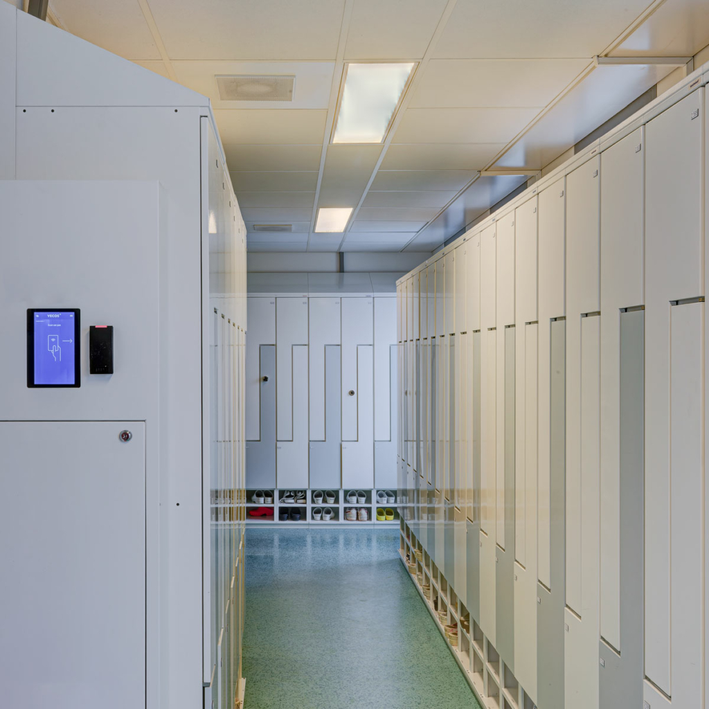 Kleding lockers