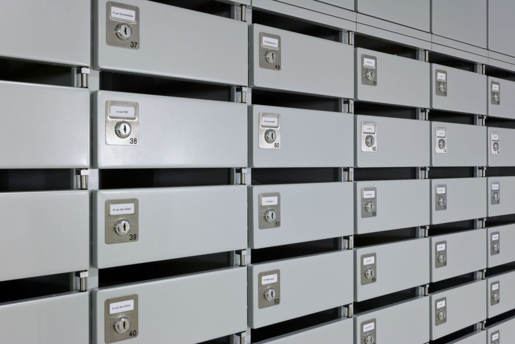 Interne postverdeling kast